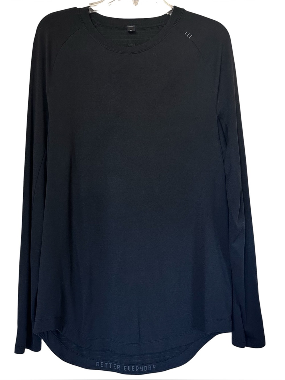 Lululemon Metal Vent Tech Black Long Sleeve 2.0 Shirt Sz Medium